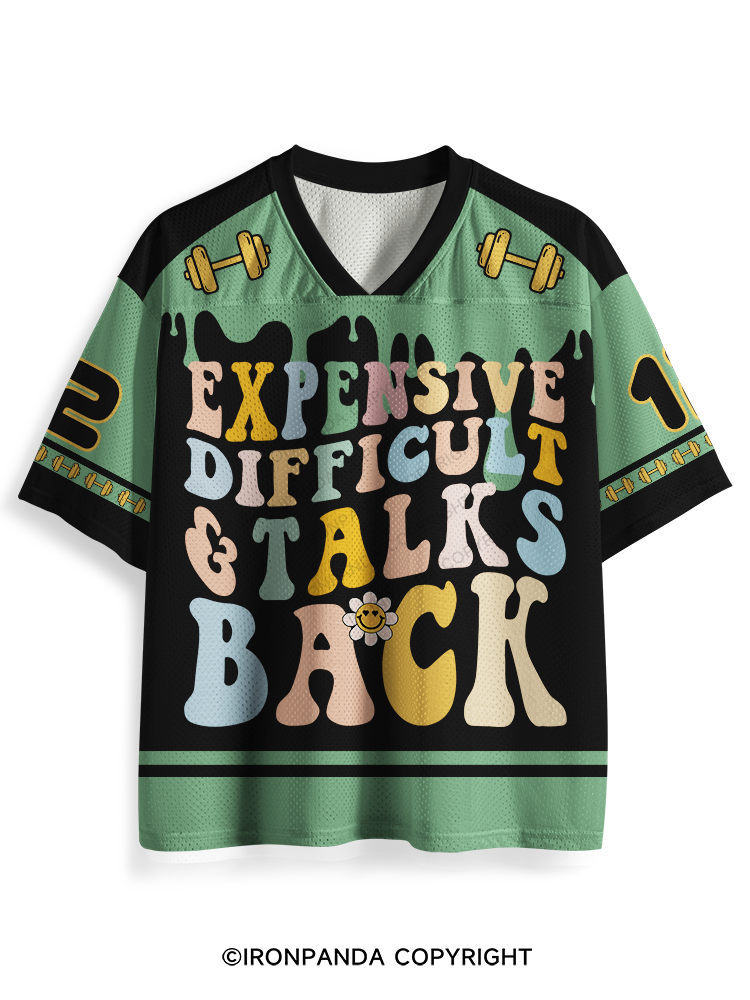 Expensive Difficult And Talks Back Mesh Jersey