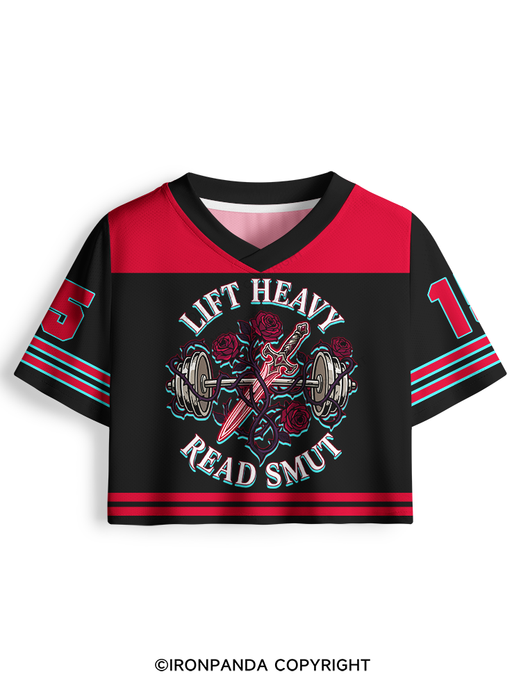 LIFT HEAVY READ SMUT Pro Mesh Jersey