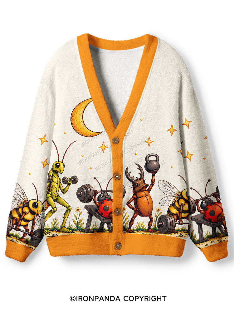Bug Gym Ugly Cardigan Sweater