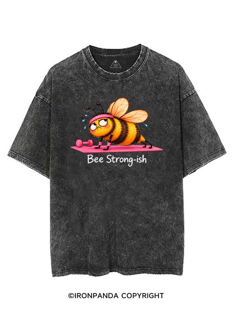 Bee Strong-ish VINTAGE GYM SHIRT