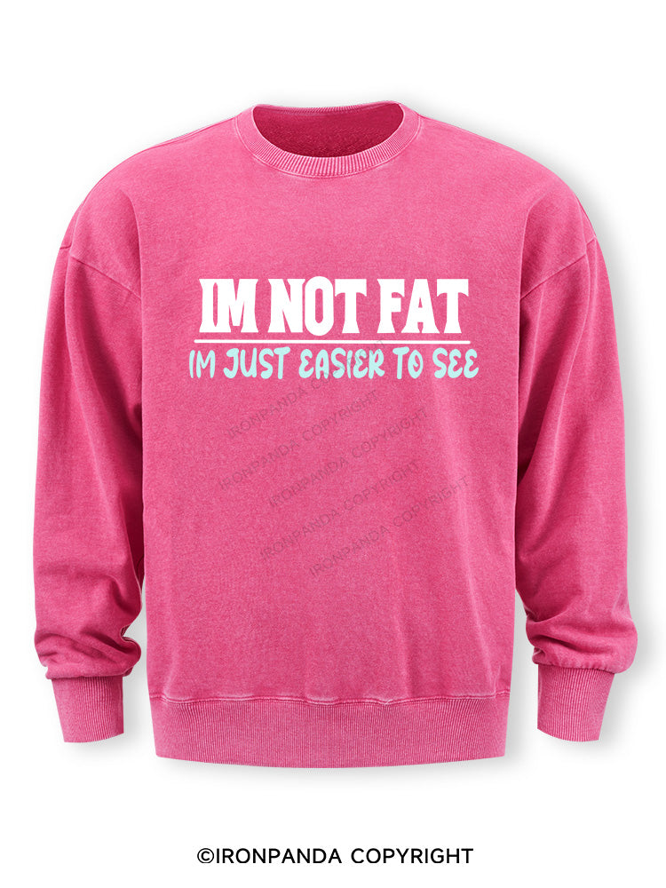 Just Easier to See Washed Sweatshirt