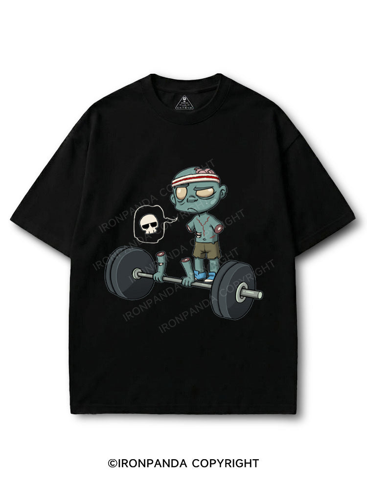 DEAD Lift Funny Zombie COTTON PUMP COVER