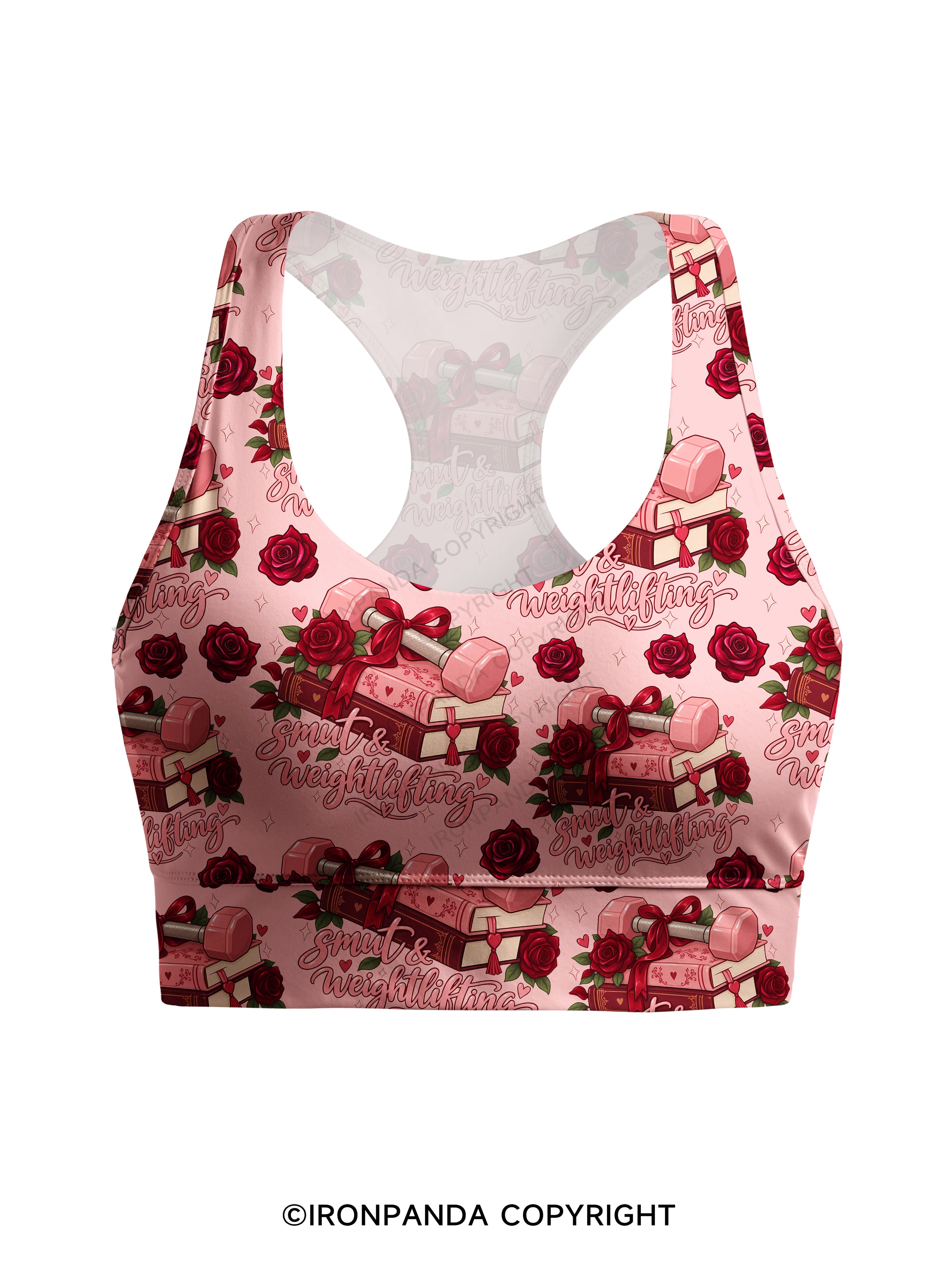 Smut & Weightlifting Racerback Sports Bra