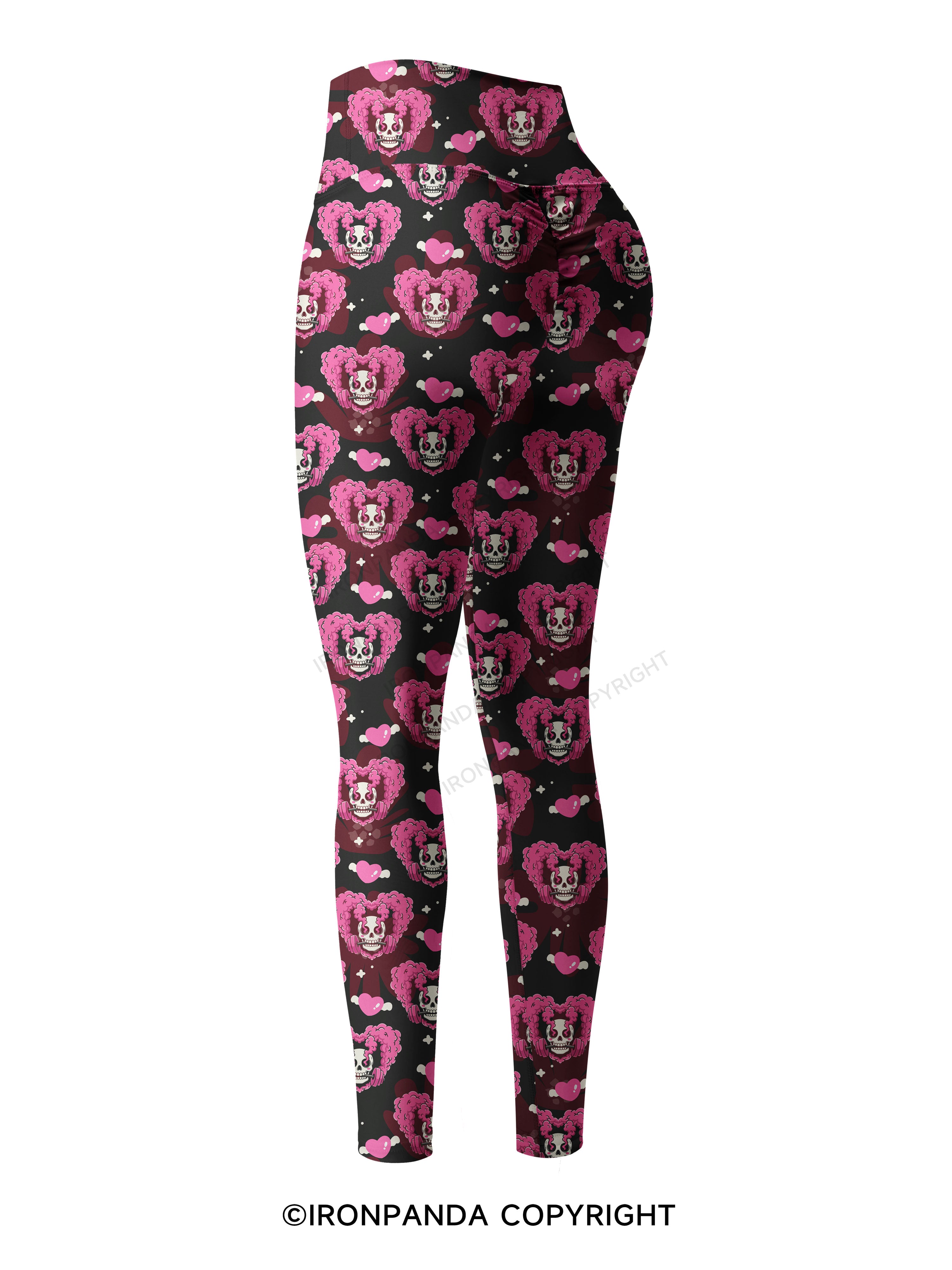 gym heart Printed Yoga Pants