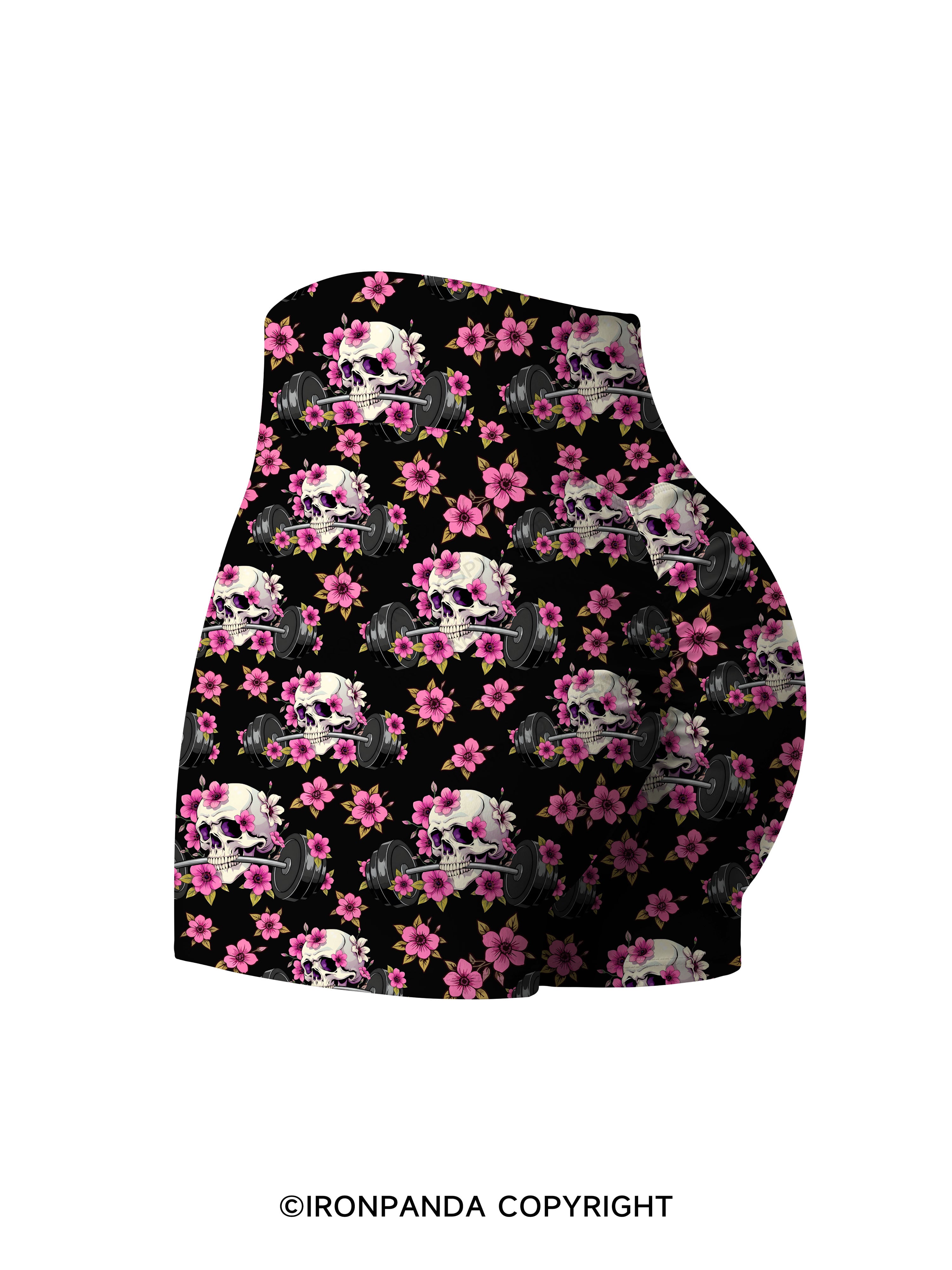 GYM THERAPY IN SESSION Printed Yoga Shorts