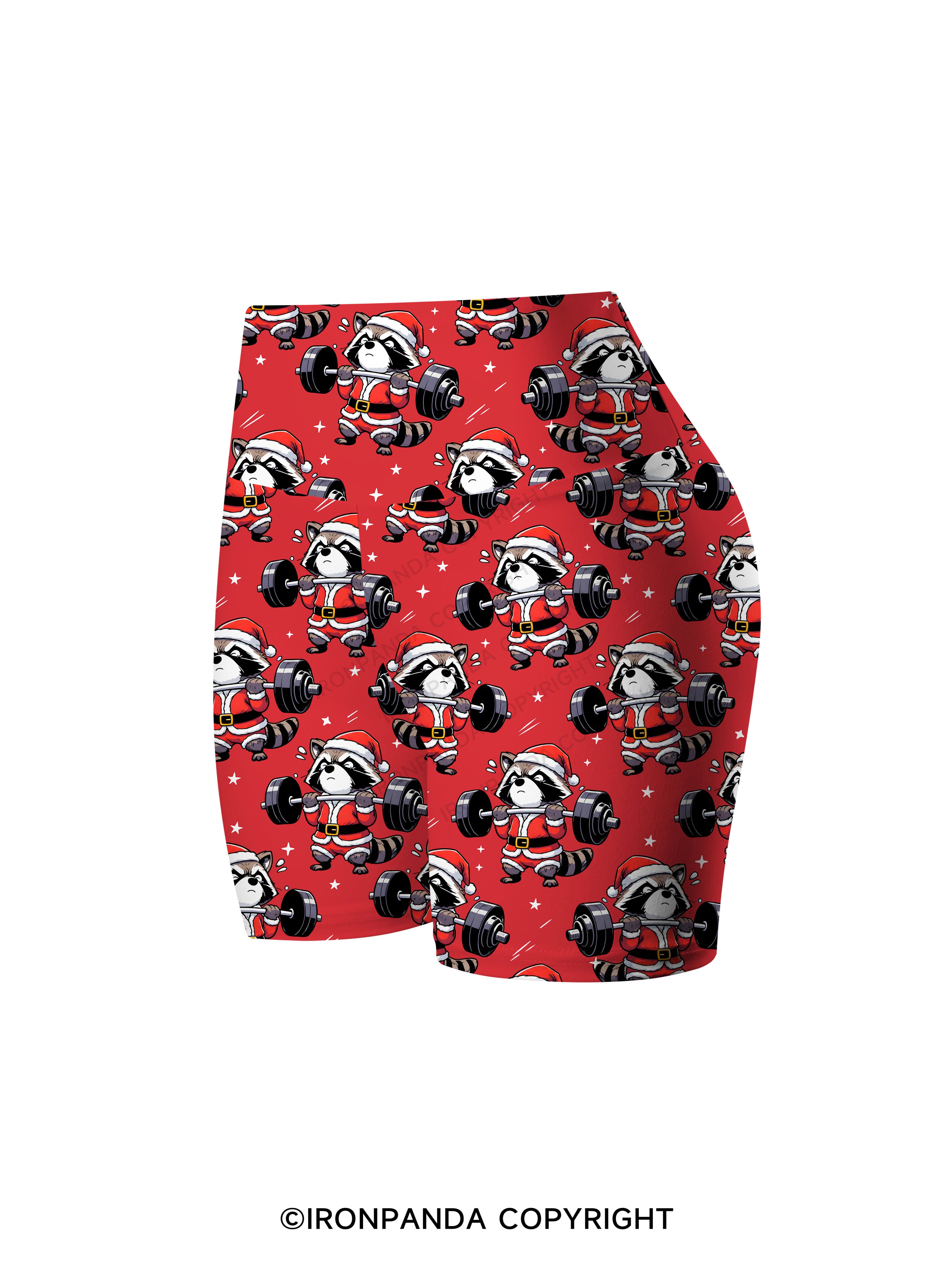 KINDA FIT, SORTA JOLLY Printed Yoga Cycling Shorts