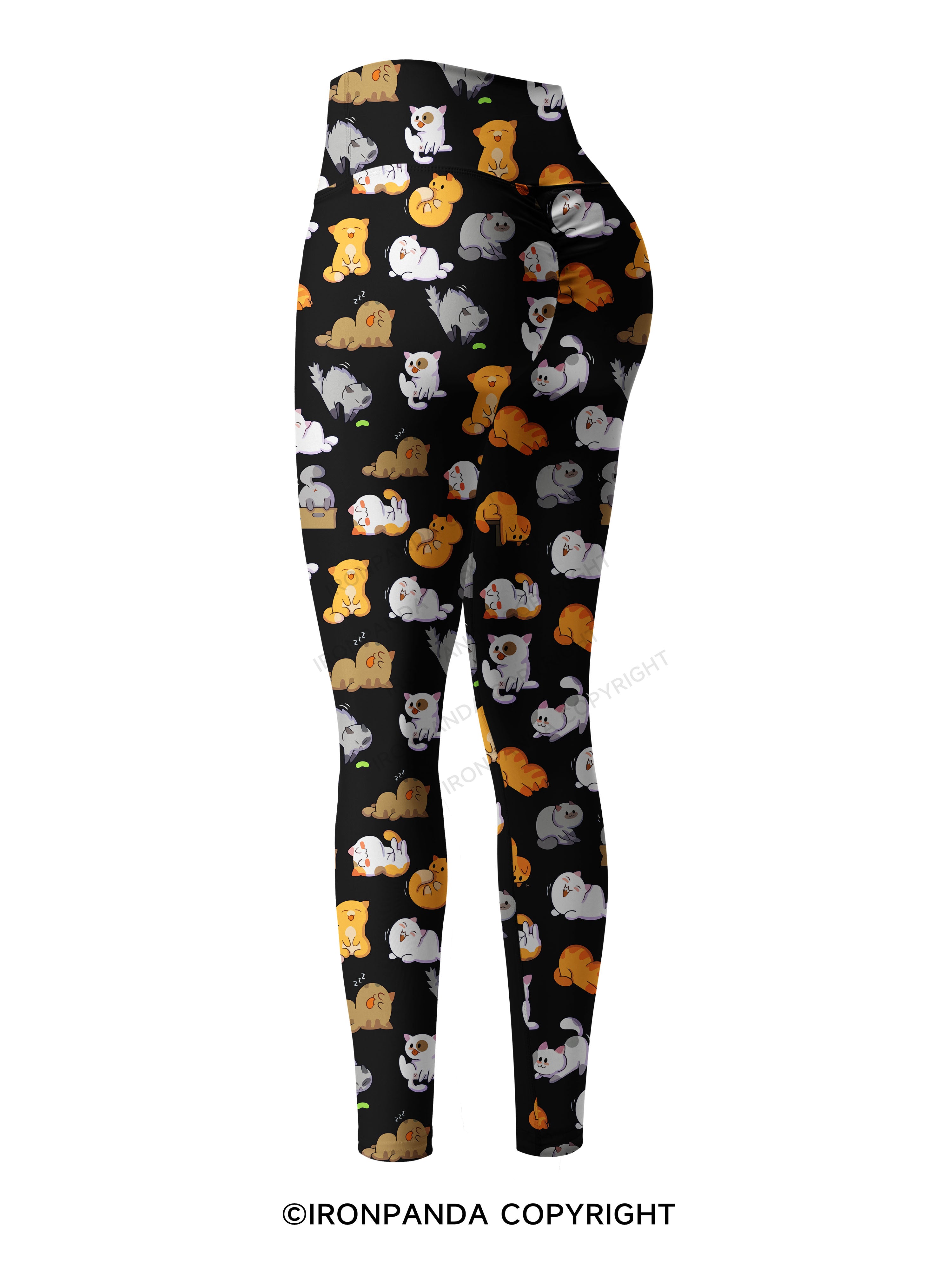 CAT YOGA Printed Yoga Pants