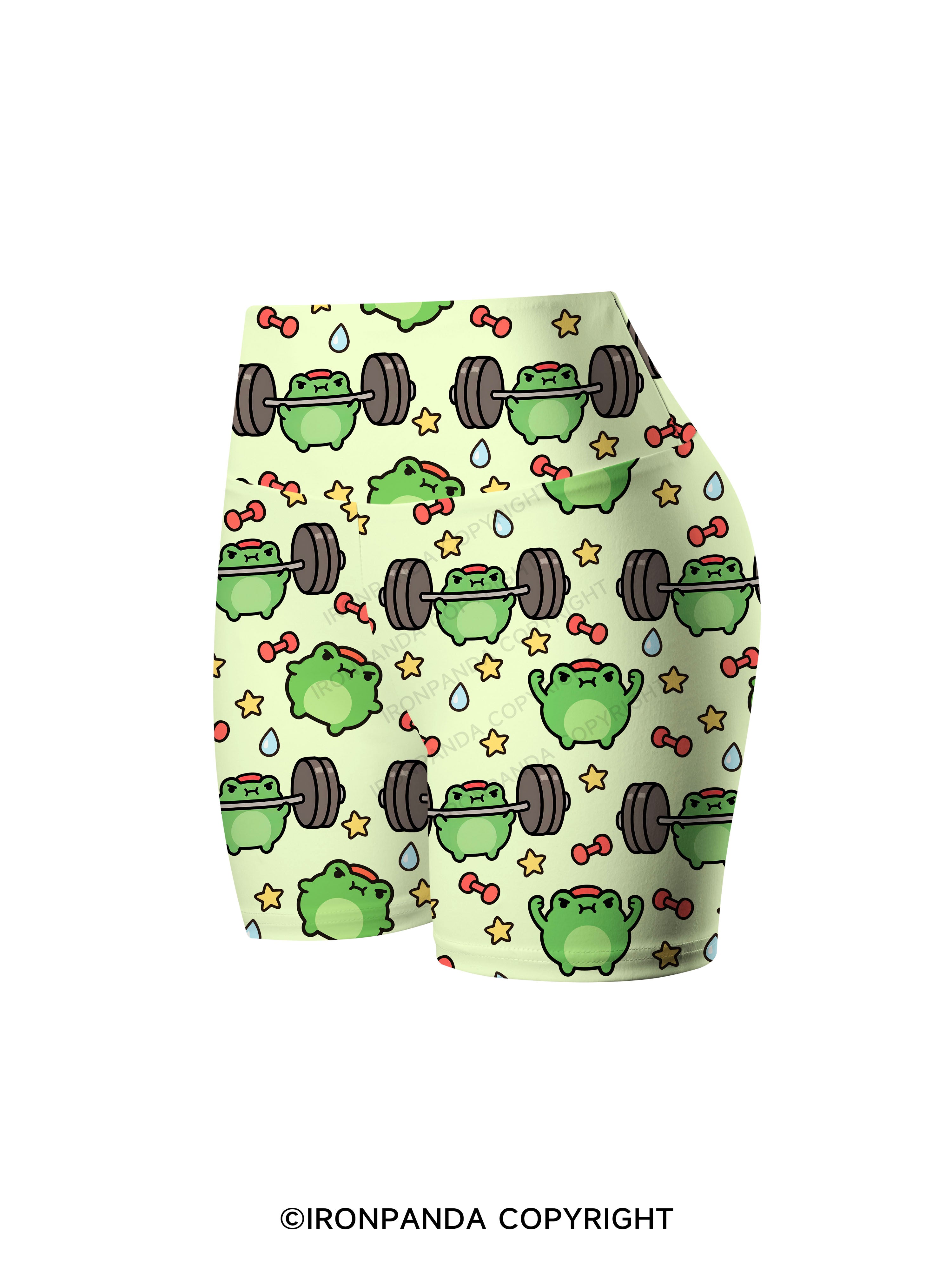 I'M DOING MY BEST, OKAY? Printed Yoga Cycling Shorts