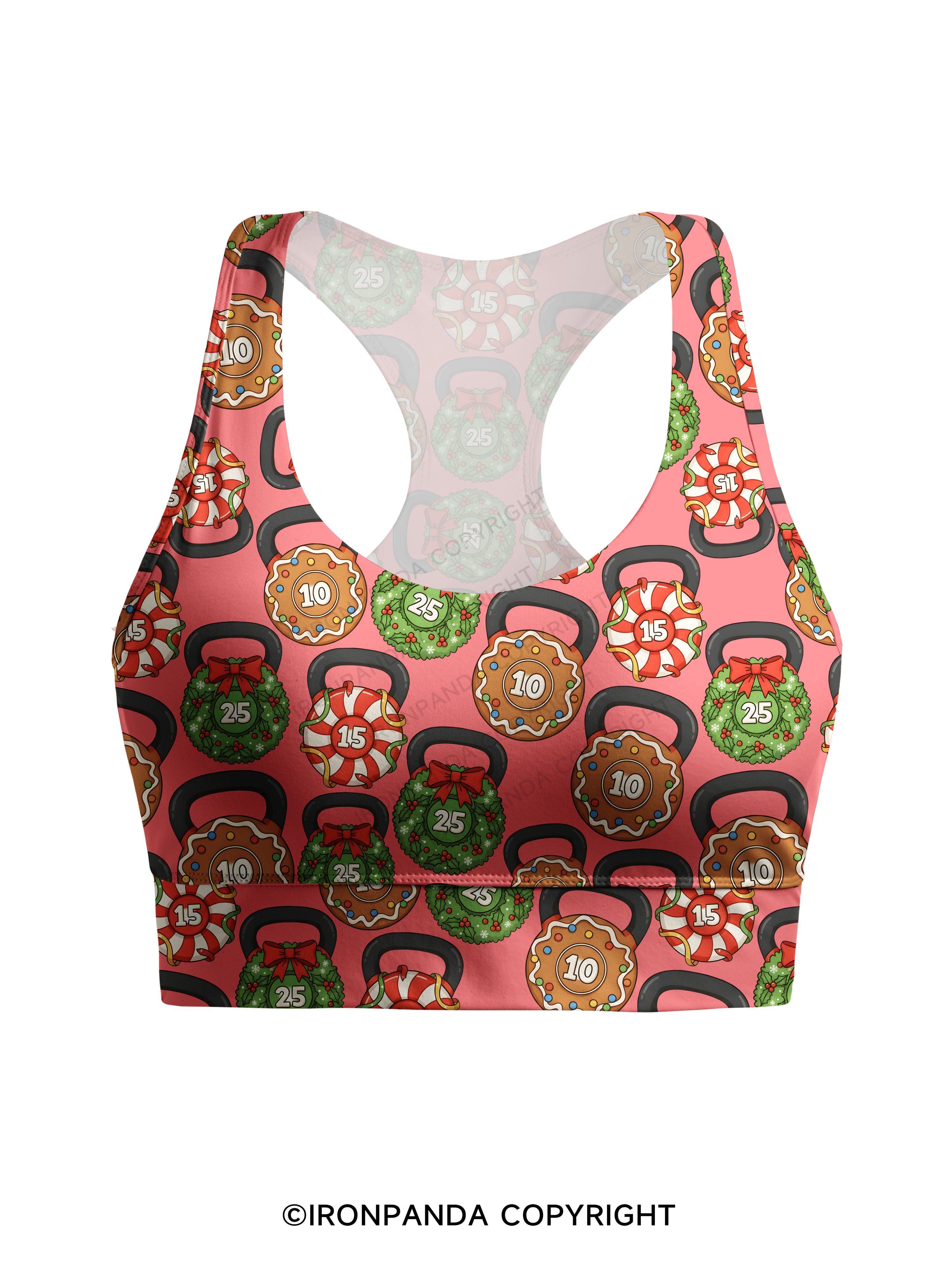 Shhh I'm Doing Math Racerback Sports Bra