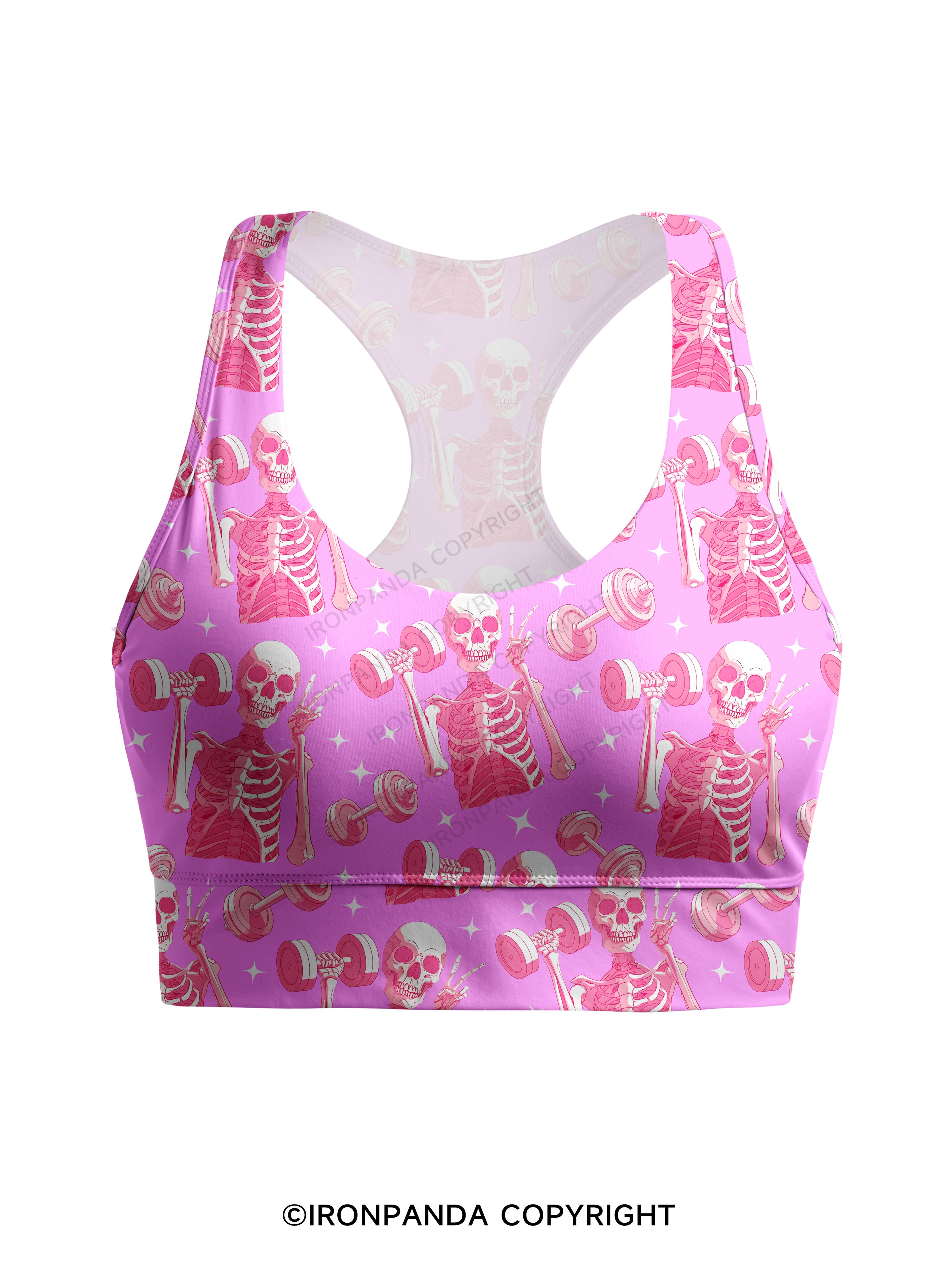 NEVER BETTER Racerback Sports Bra