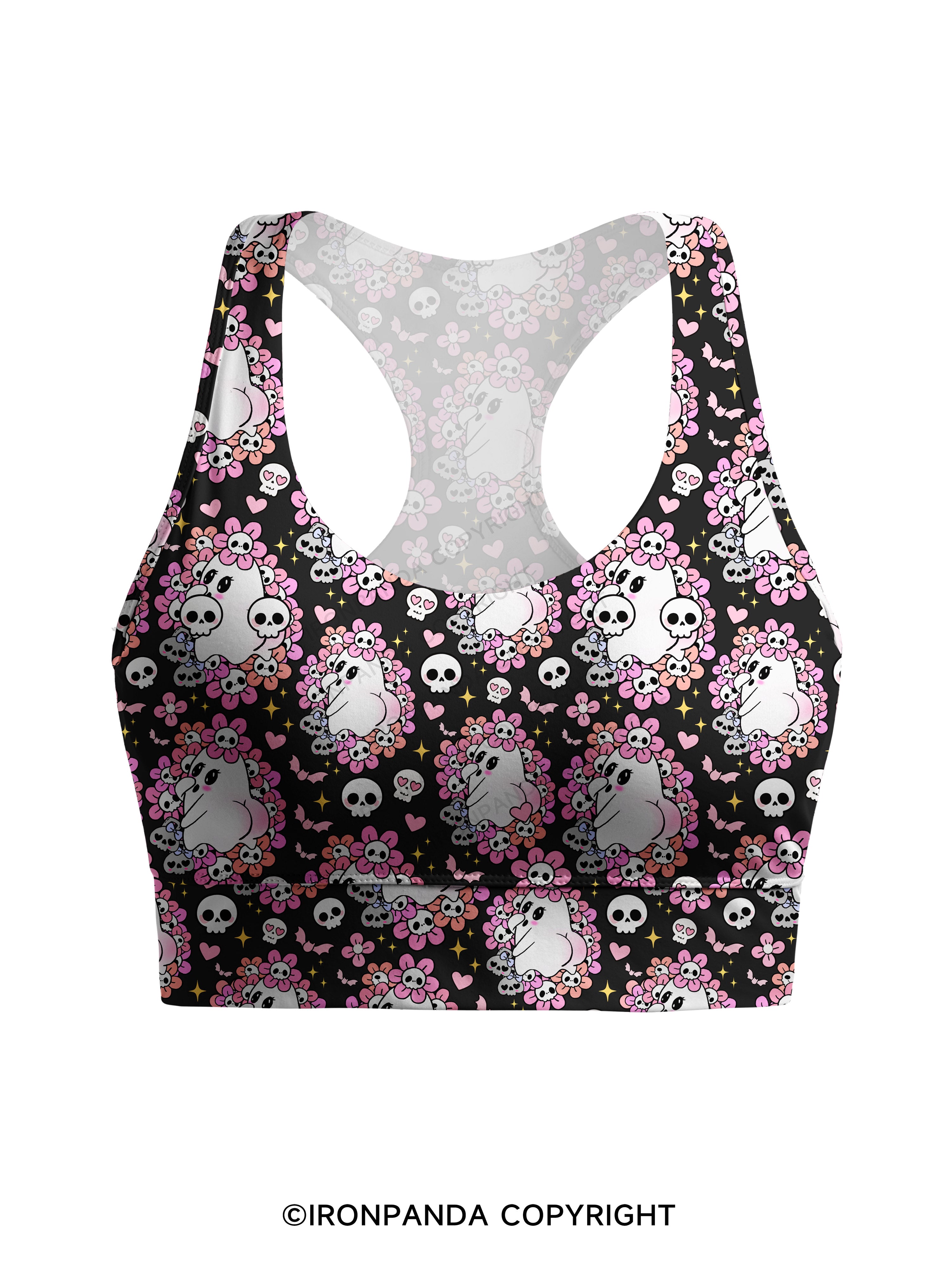 BOO‑TYLICIOUS Gym Racerback Sports Bra