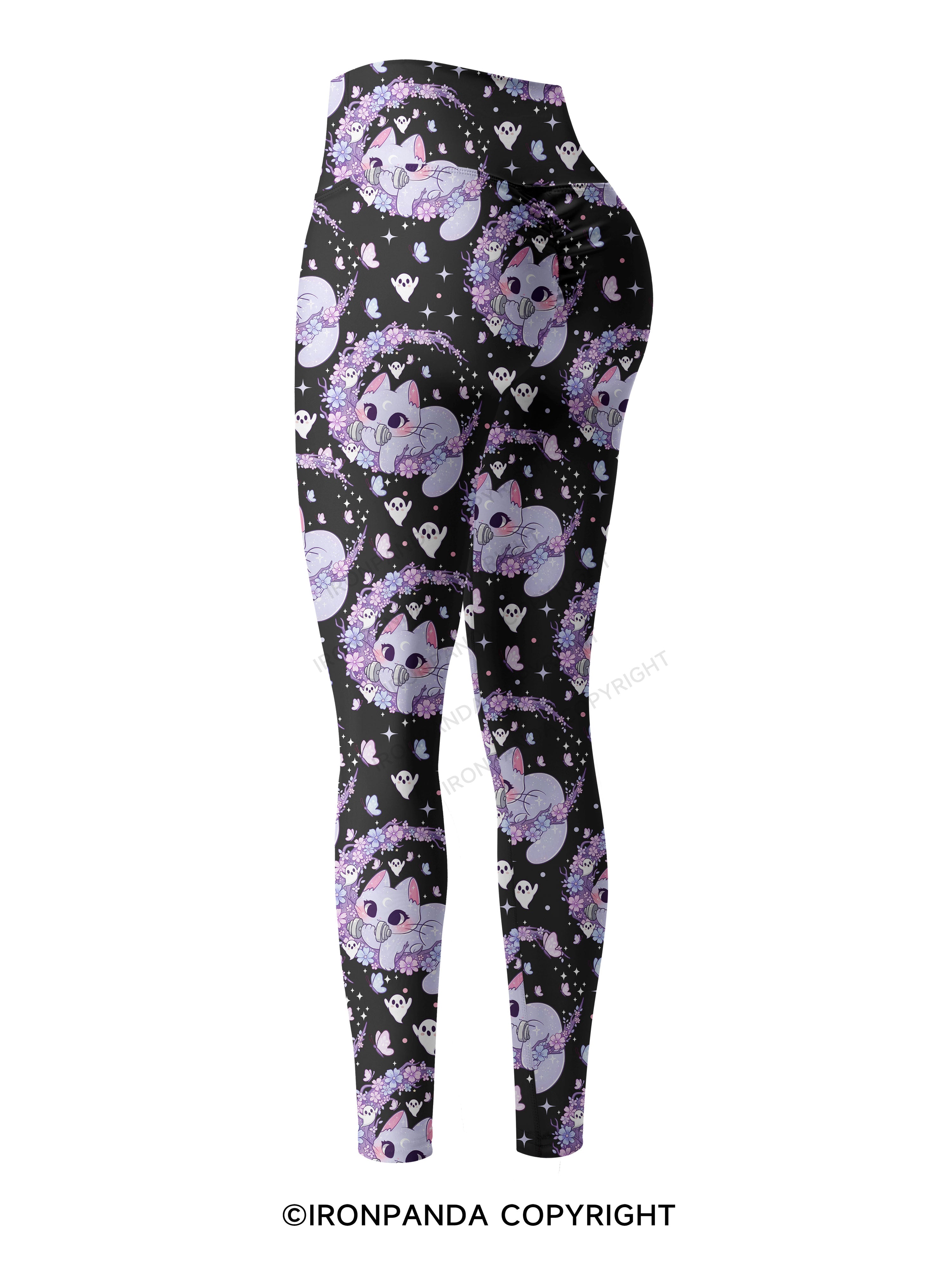 Moonlight Muscle Printed Yoga Pants