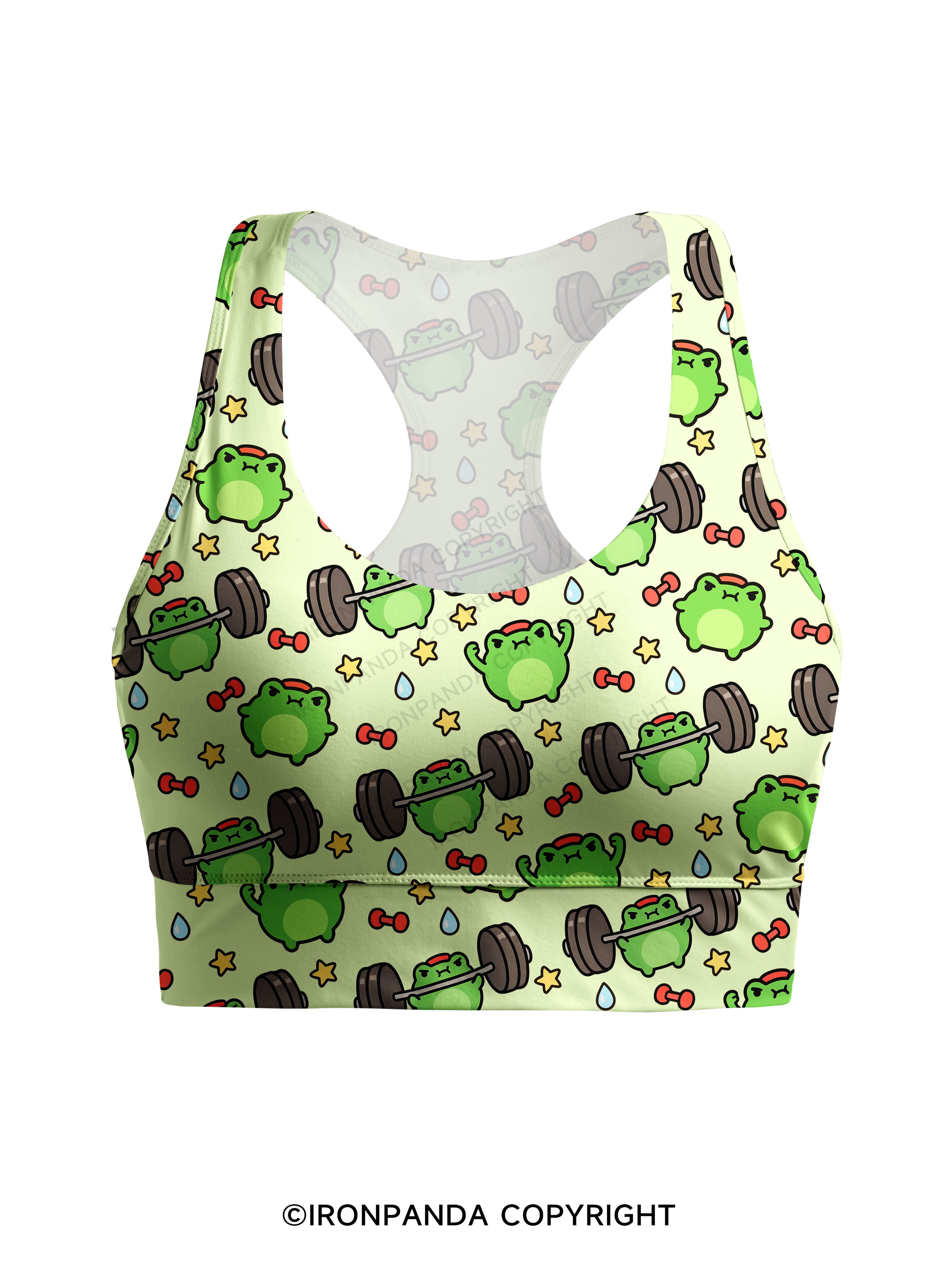 I'M DOING MY BEST, OKAY? Racerback Sports Bra