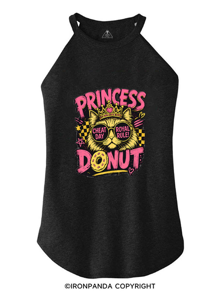 PRINCESS DONUT CHEAT DAT ROYAL RULE ROCKER COTTON TANK