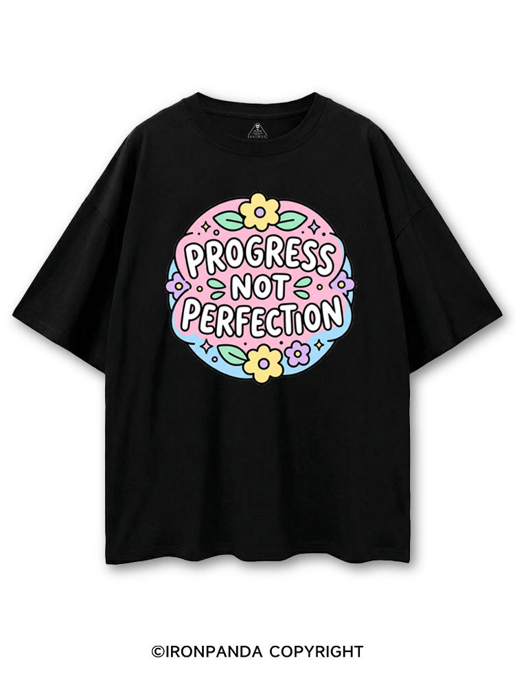 PROGRESS NOT PERFECTION COTTON PUMP COVER