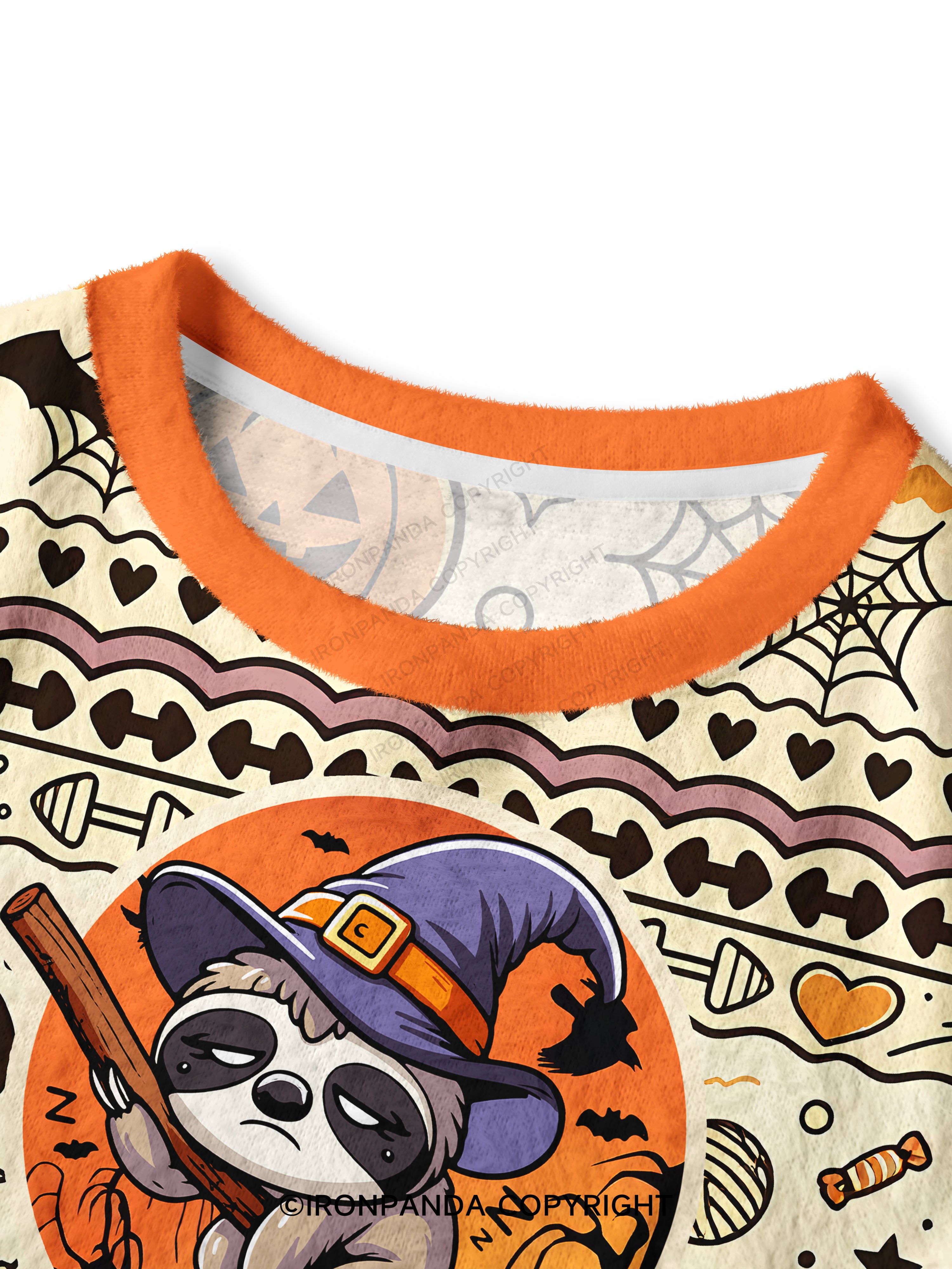 Cute But Spooky Crop Ugly Sweater