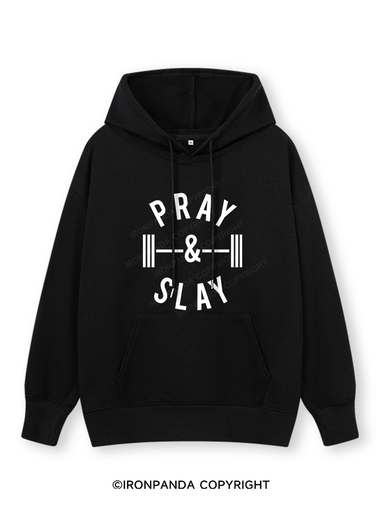 PRAY AND SLAY Classic Gym Hoodie