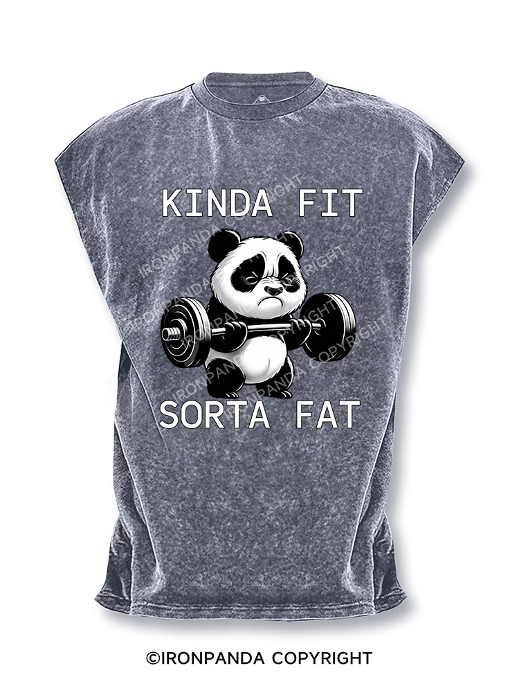 Kinda Fit Sorta Fat Cut Off Tank