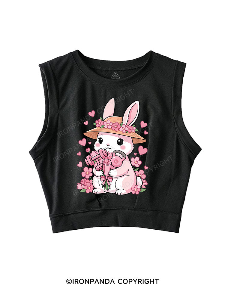 Bunny Gains SLEEVELESS CROP TOPS