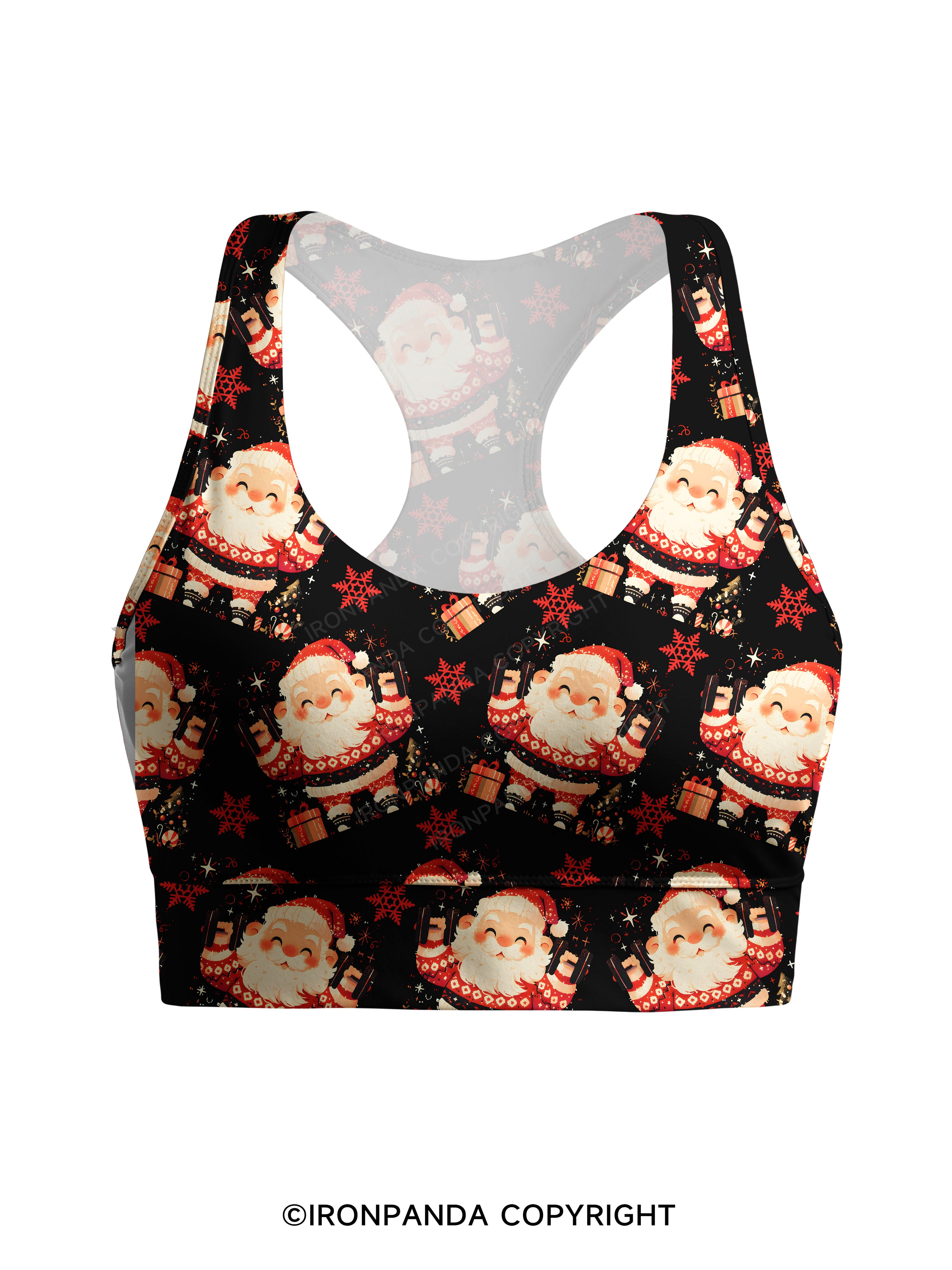 Merry Gainsmas Racerback Sports Bra