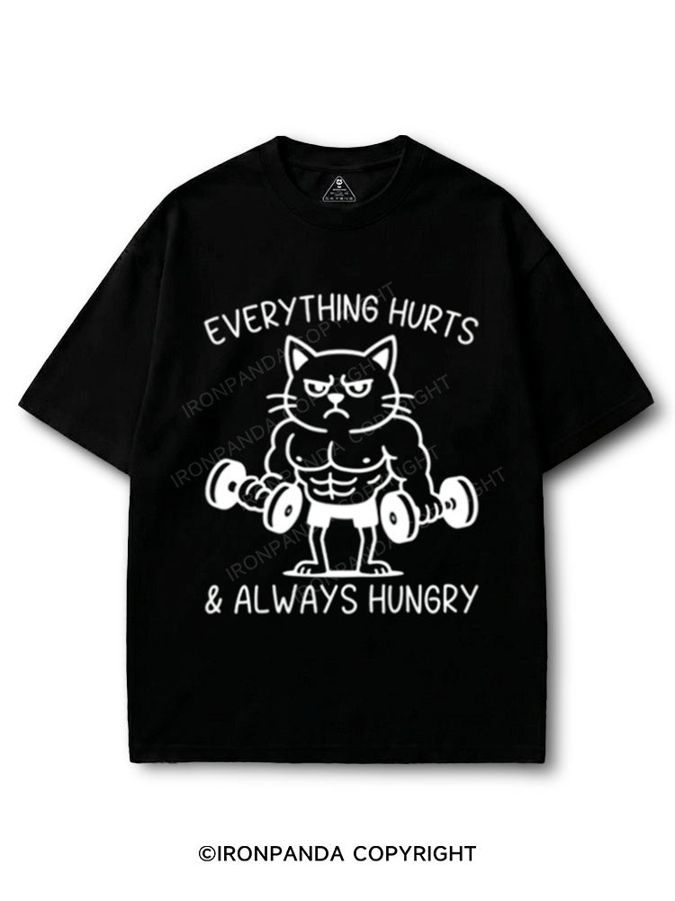 Everything Hurts & Always Hungry Cat Gym COTTON PUMP COVER