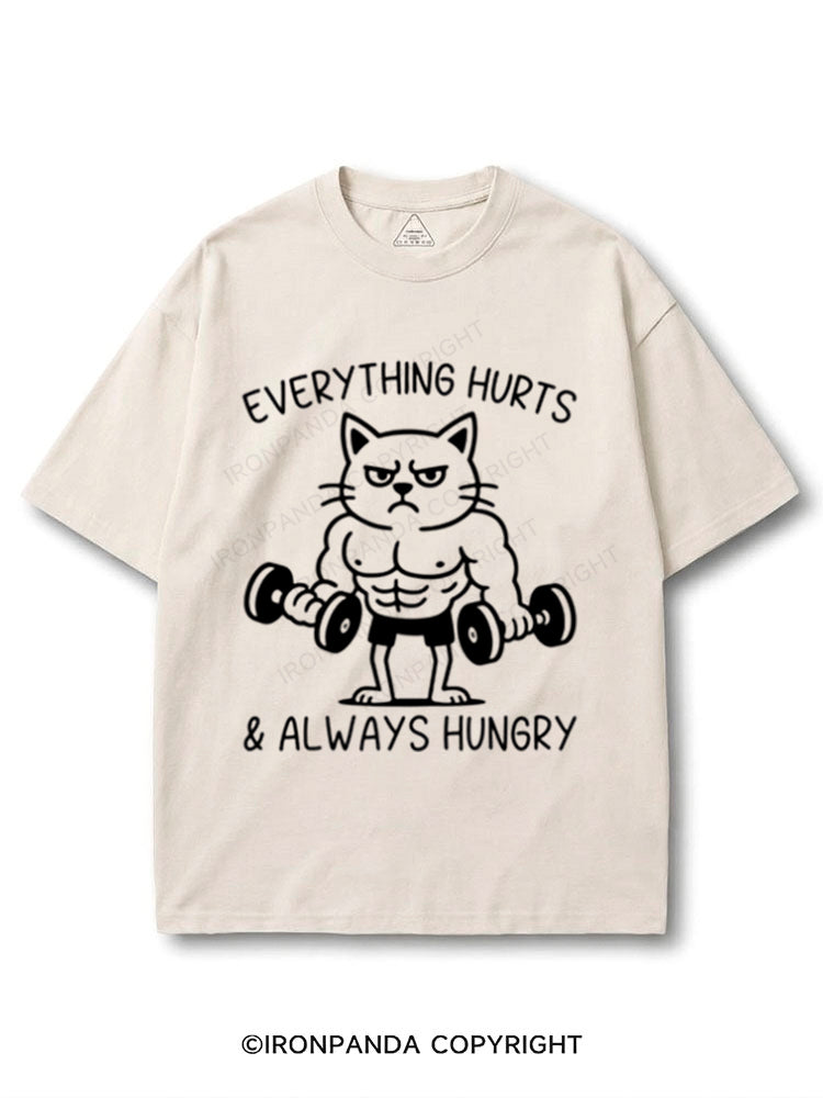 Everything Hurts & Always Hungry Cat Gym COTTON PUMP COVER