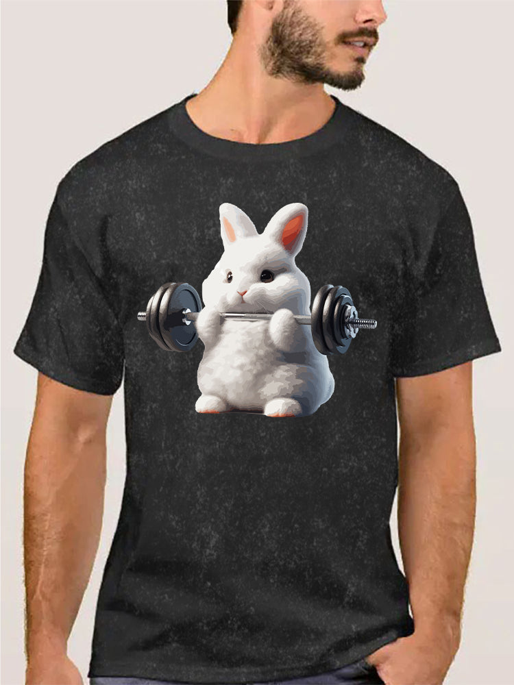 weightlifting rabbit Gym Shirt