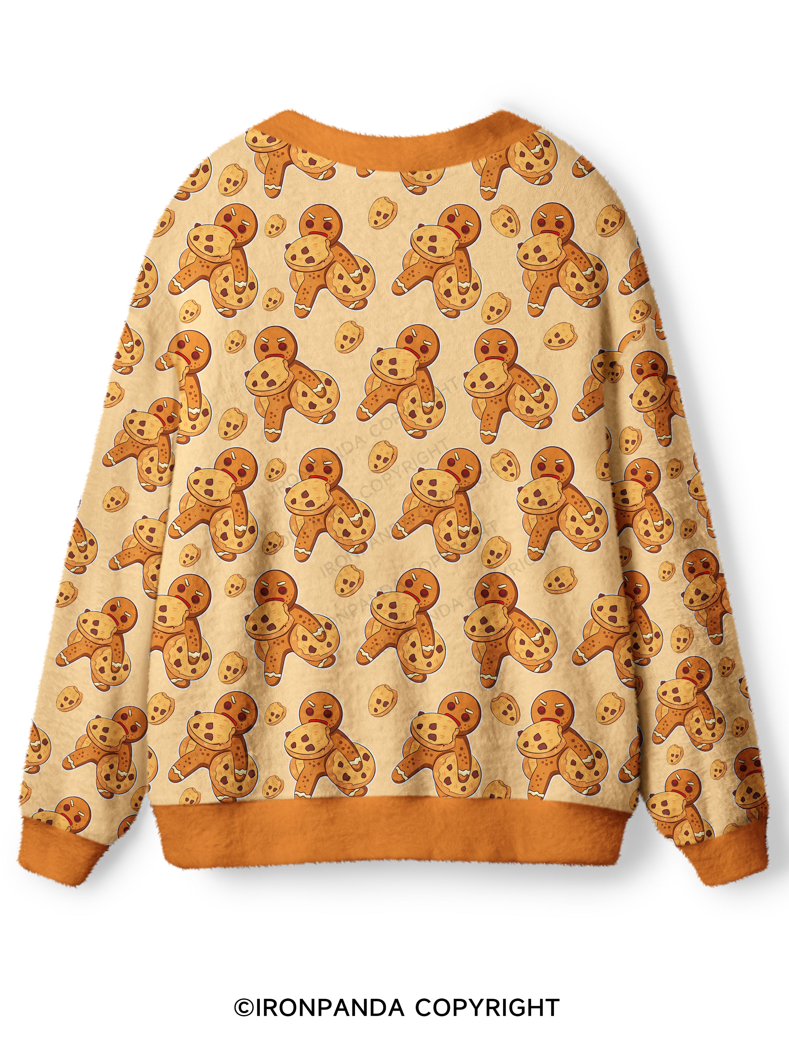 I DID IT ALL FOR THE COOKIES Ugly Cardigan Sweater