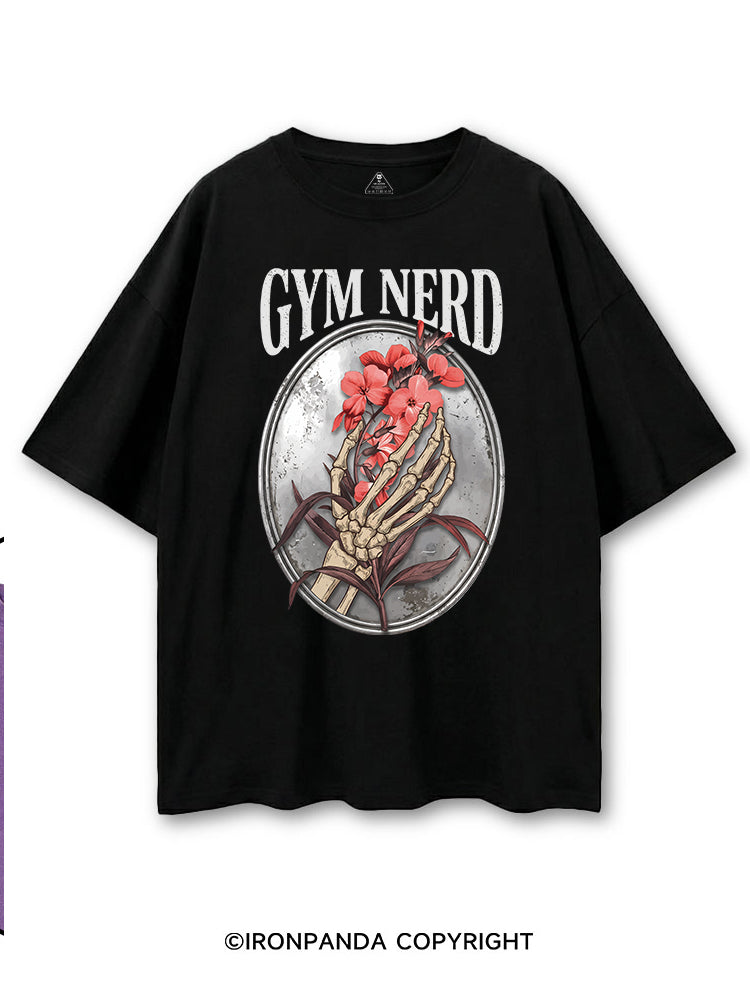GYM NERD COTTON PUMP COVER