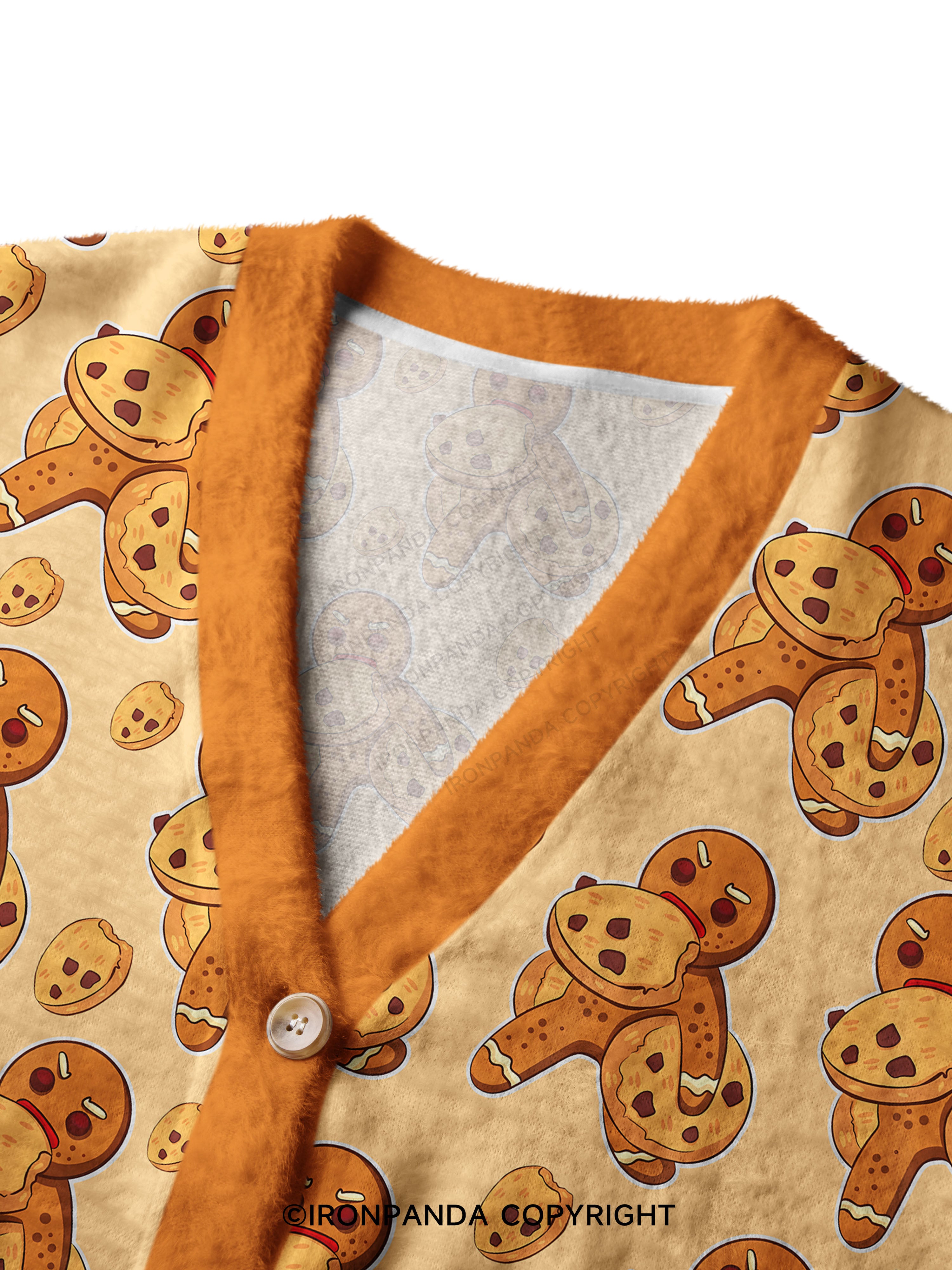 I DID IT ALL FOR THE COOKIES Ugly Cardigan Sweater