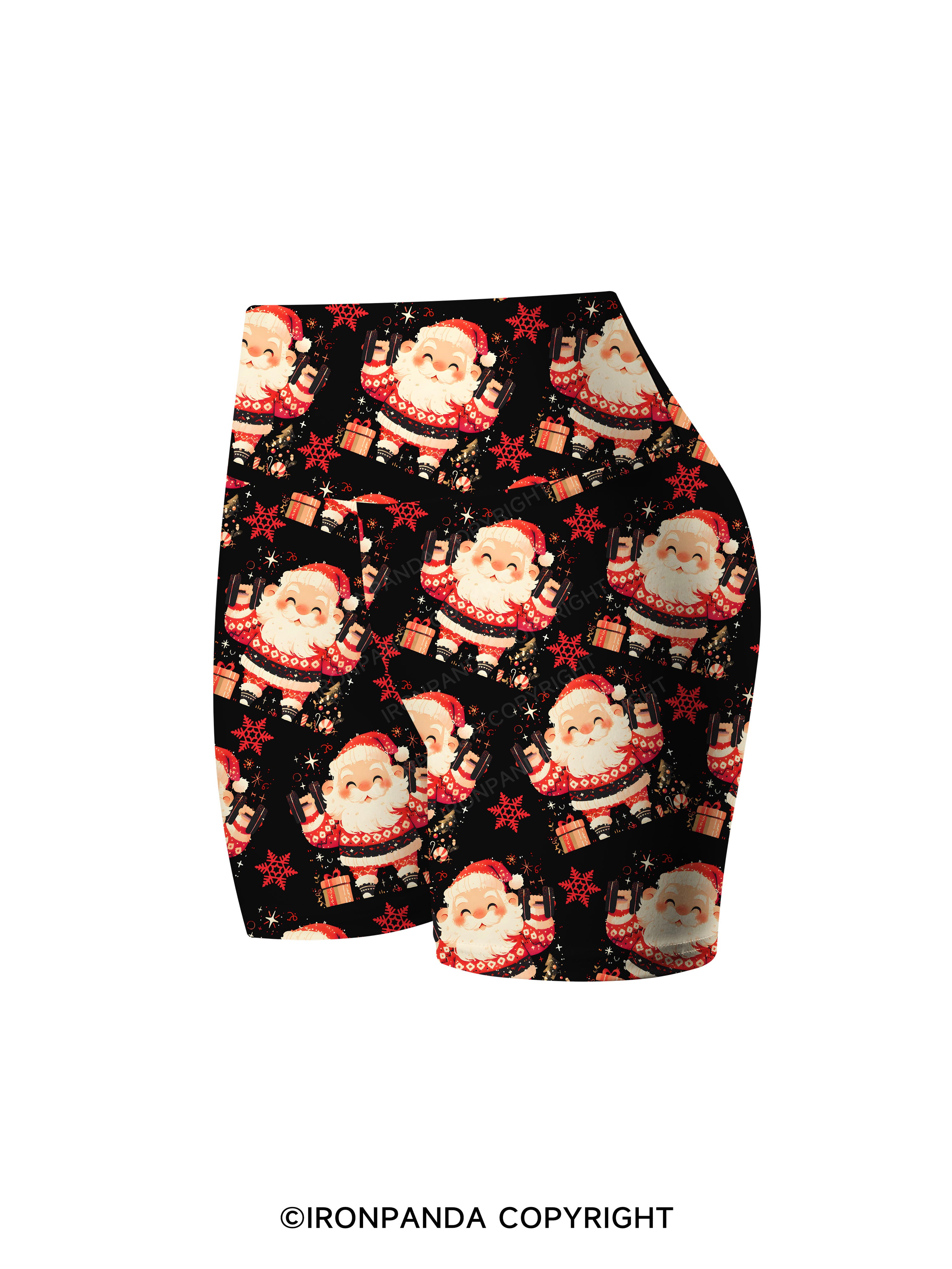 Merry Gainsmas Printed Yoga Cycling Shorts