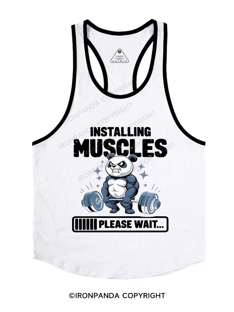 Installing Muscles Stringer Gym Vest