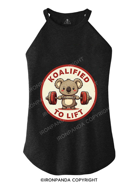 KOALIFIED TO LIFT ROCKER COTTON TANK