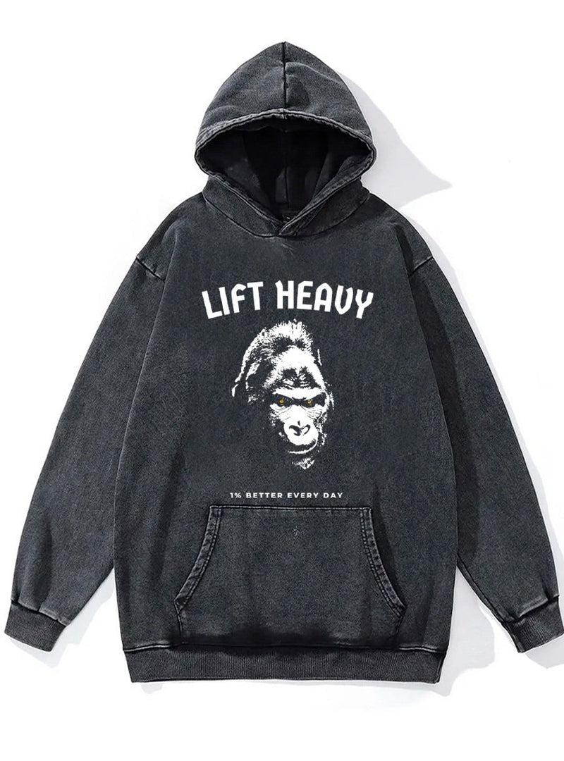 Lift Heavy Gorilla By Designer Manta Ray