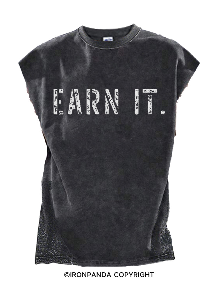 Earn It Cut Off Tank