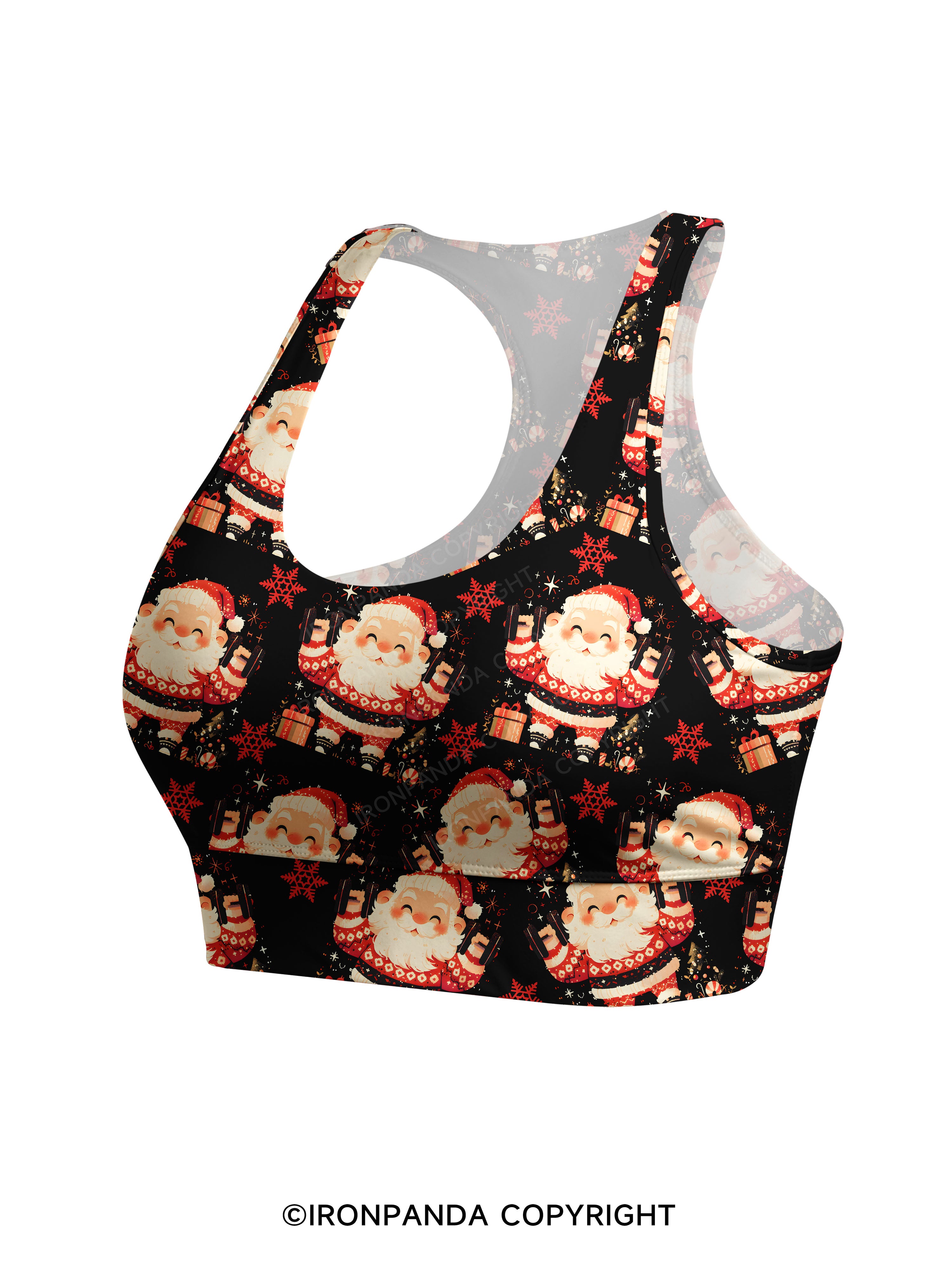 Merry Gainsmas Racerback Sports Bra