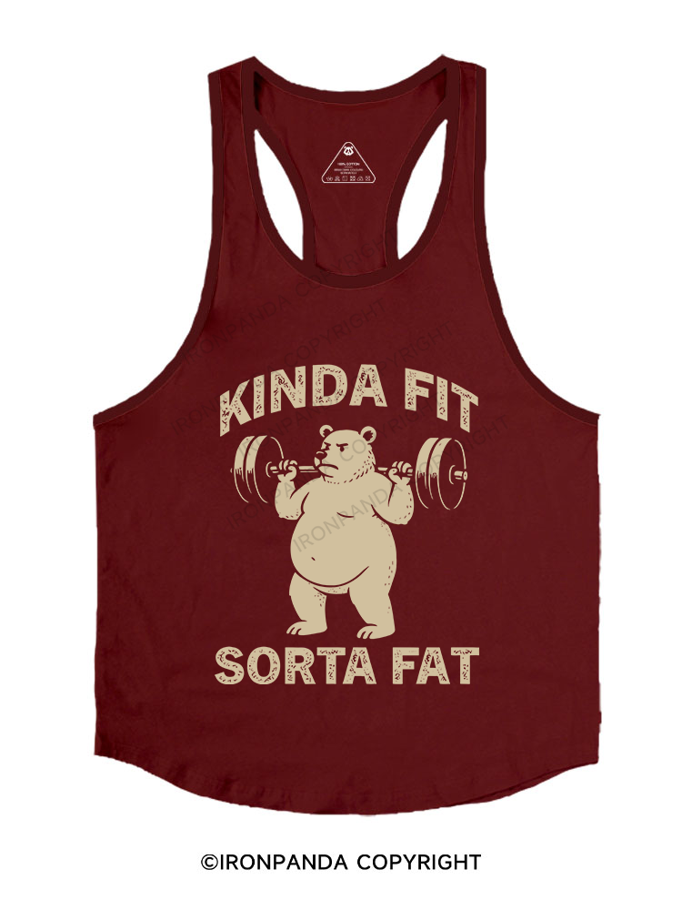 Kinda Fit Sorta Fat Stringer Gym Vest