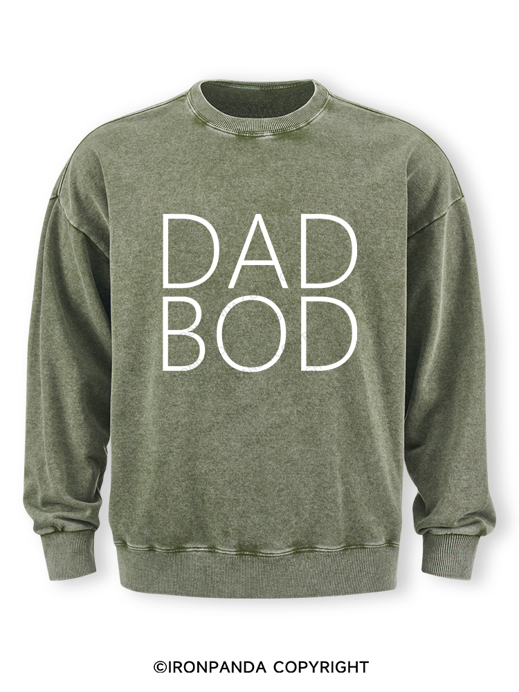 Dad Bod Washed Sweatshirt