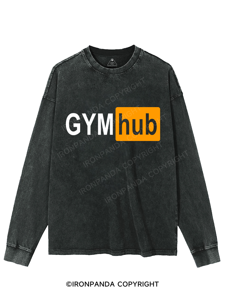 Gym Hub Washed Sweatshirt