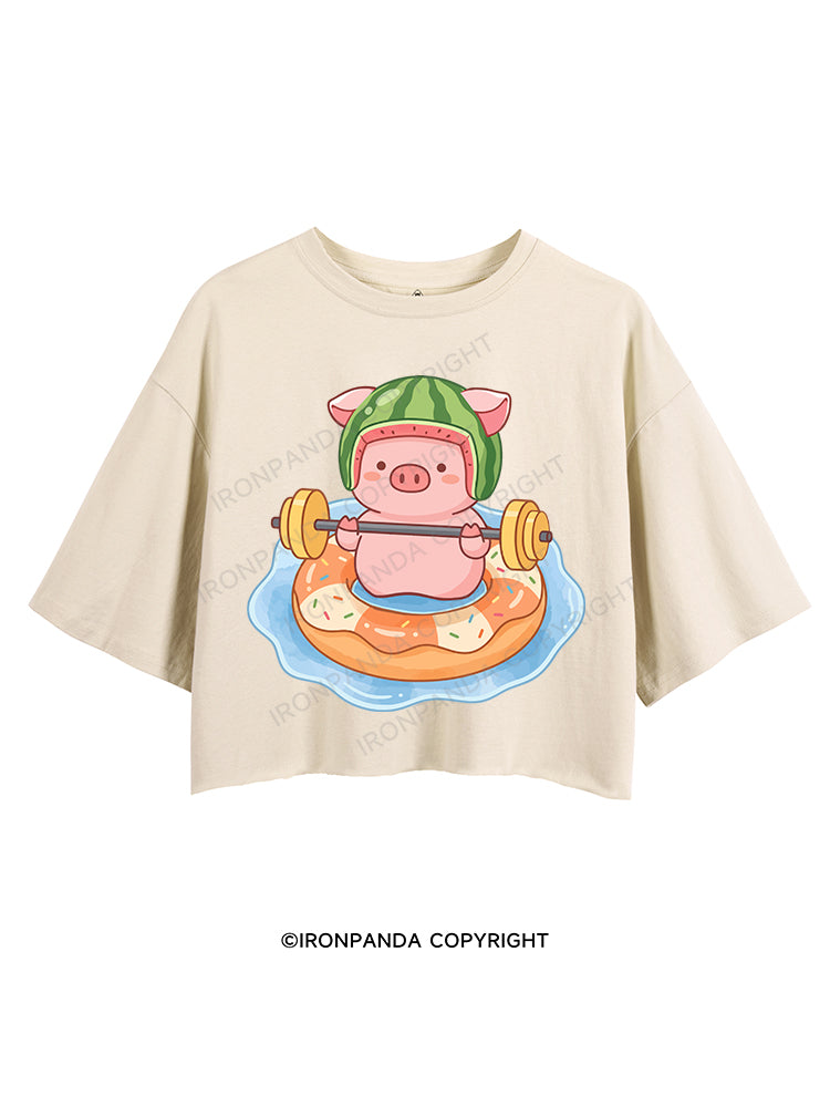 Watermelon Piggy CROP TOPS