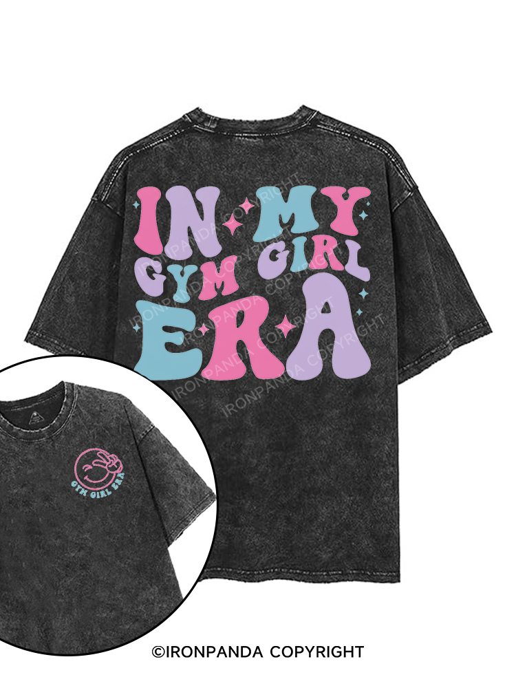in my gym girl era printed Gym Shirt