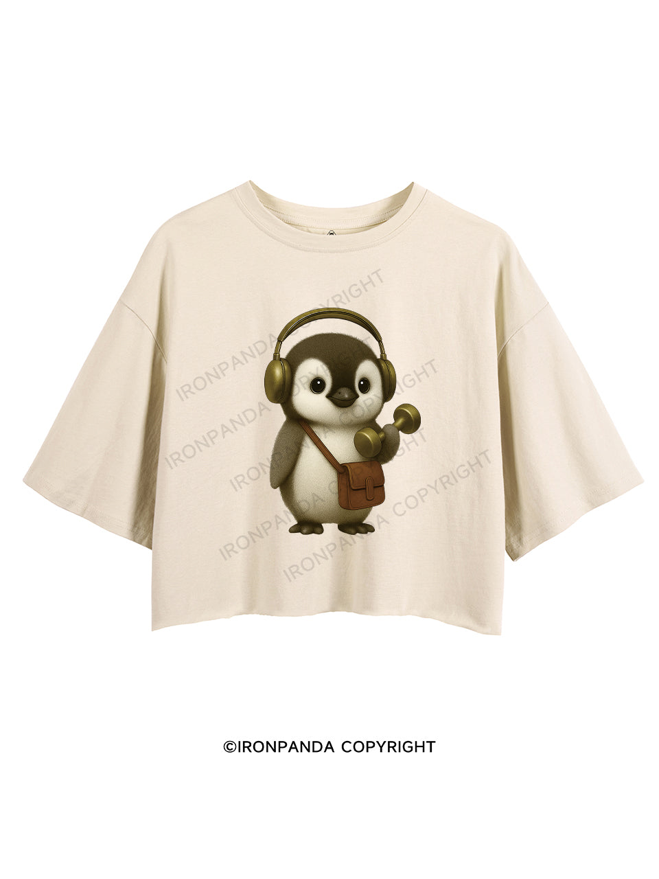 CHILL VIBES STRONG GAINS CROP TOPS