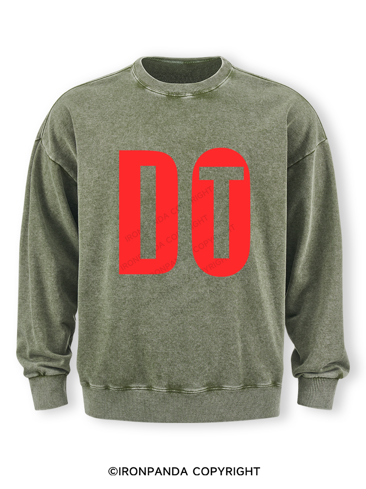 Do it Washed Sweatshirt
