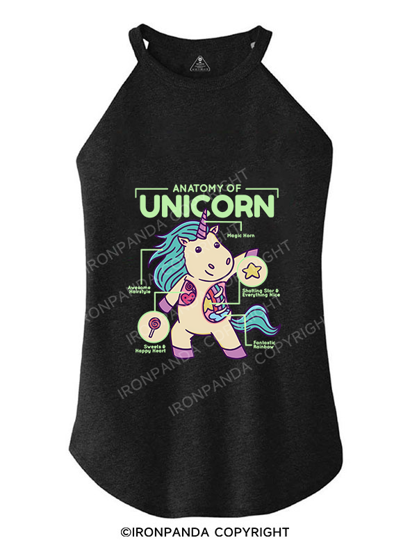 ANATOMY OF UNICORN ROCKER COTTON TANK