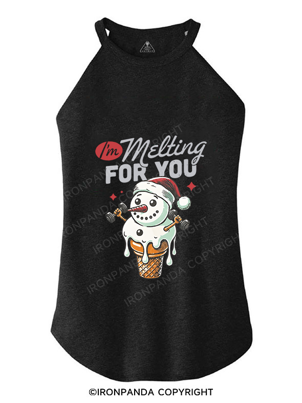 I'M MELTING FOR YOU ROCKER COTTON TANK
