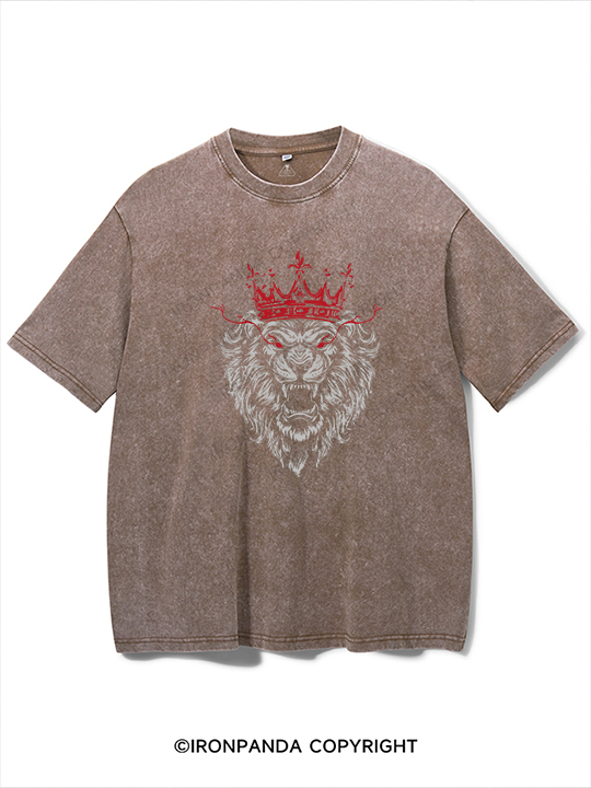 Lion King Washed Gym Shirt