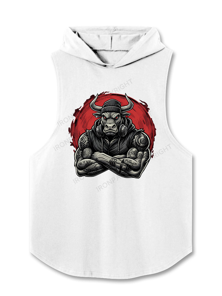 Muscle Bull Hooded Tank