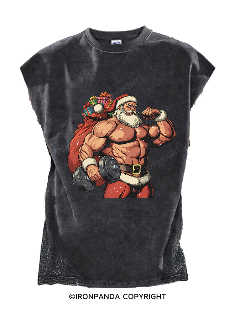 Muscle Claus Cut Off Tank
