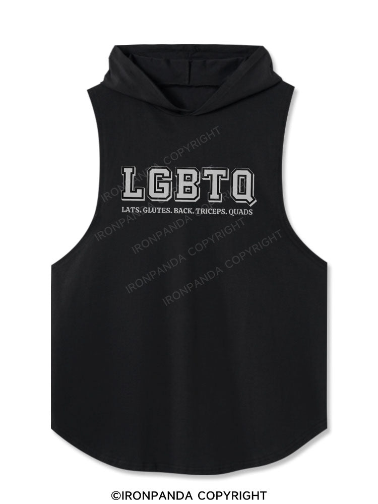 LGBTQ Washed Hooded Tank