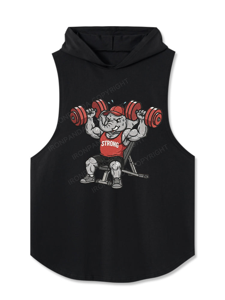 LIFTY THE ELEPHANT Hooded Tank
